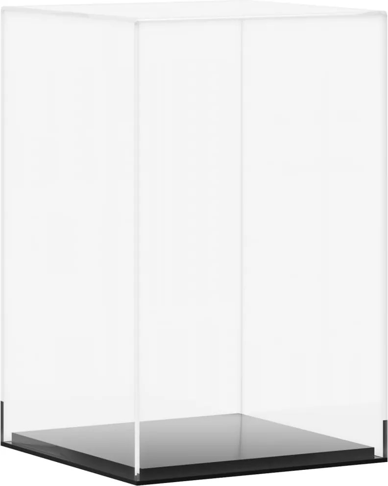 vidaXL Cutie de prezentare, transparent, 14x14x22 cm, acril