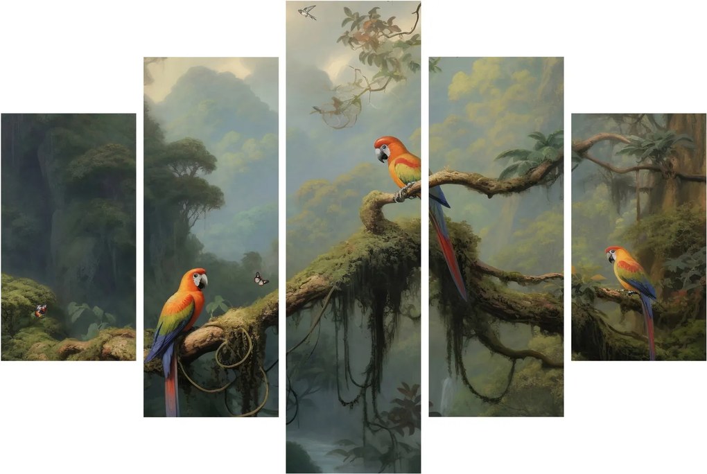 Tablou - Pădure tropicală (150x105 cm)