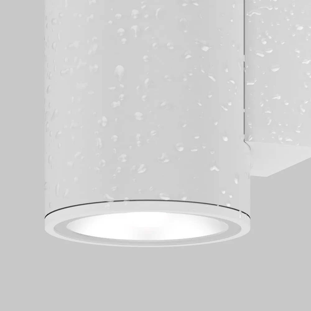 Aplica LED de perete pentru exterior IP65 Shim alb