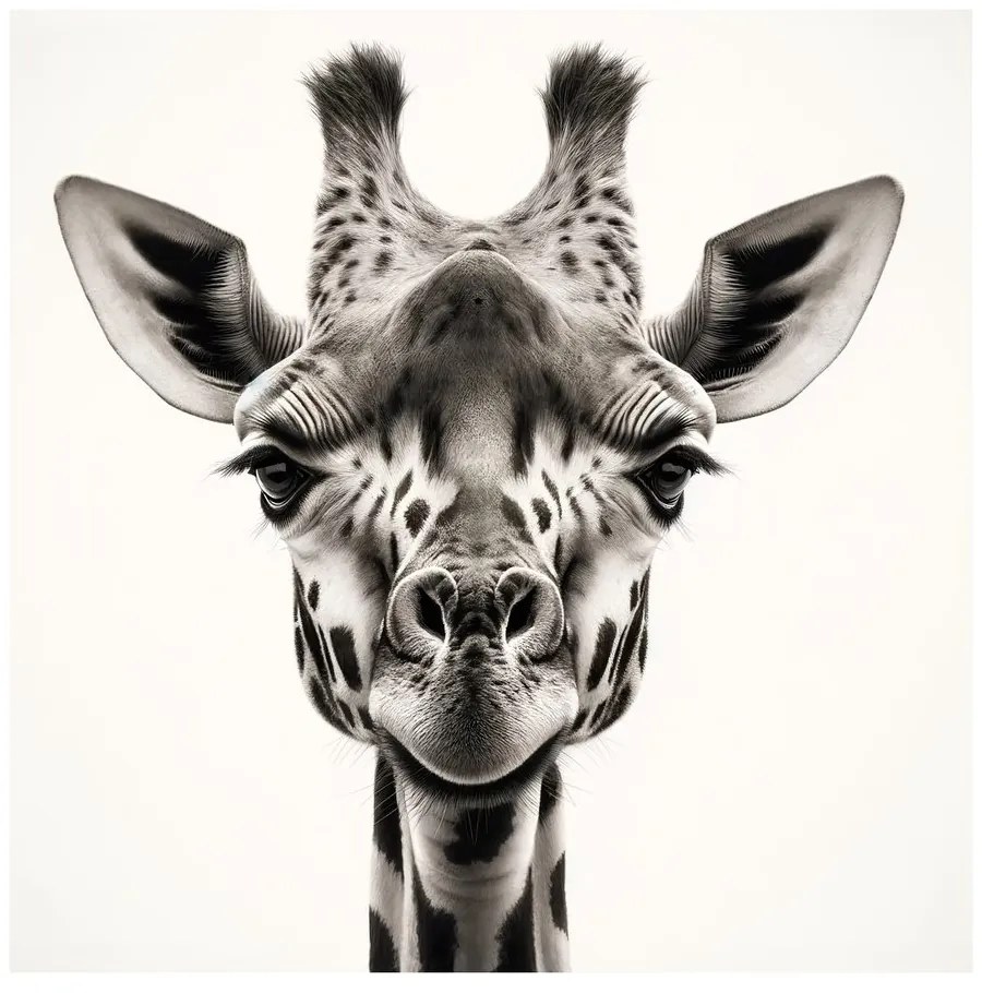 Tablou privirea girafei
