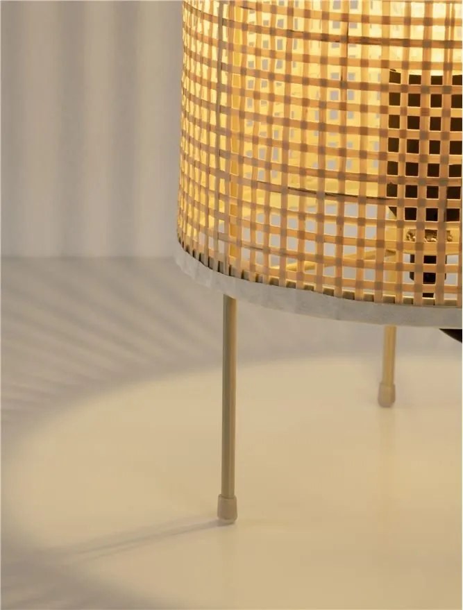 Veioza ratan design natural CANTO NVL-9586538
