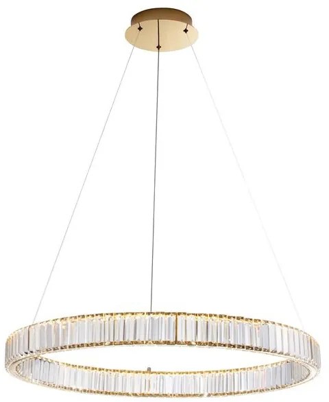 Lustra LED suspendata cristal design elegant AURELIA 47W