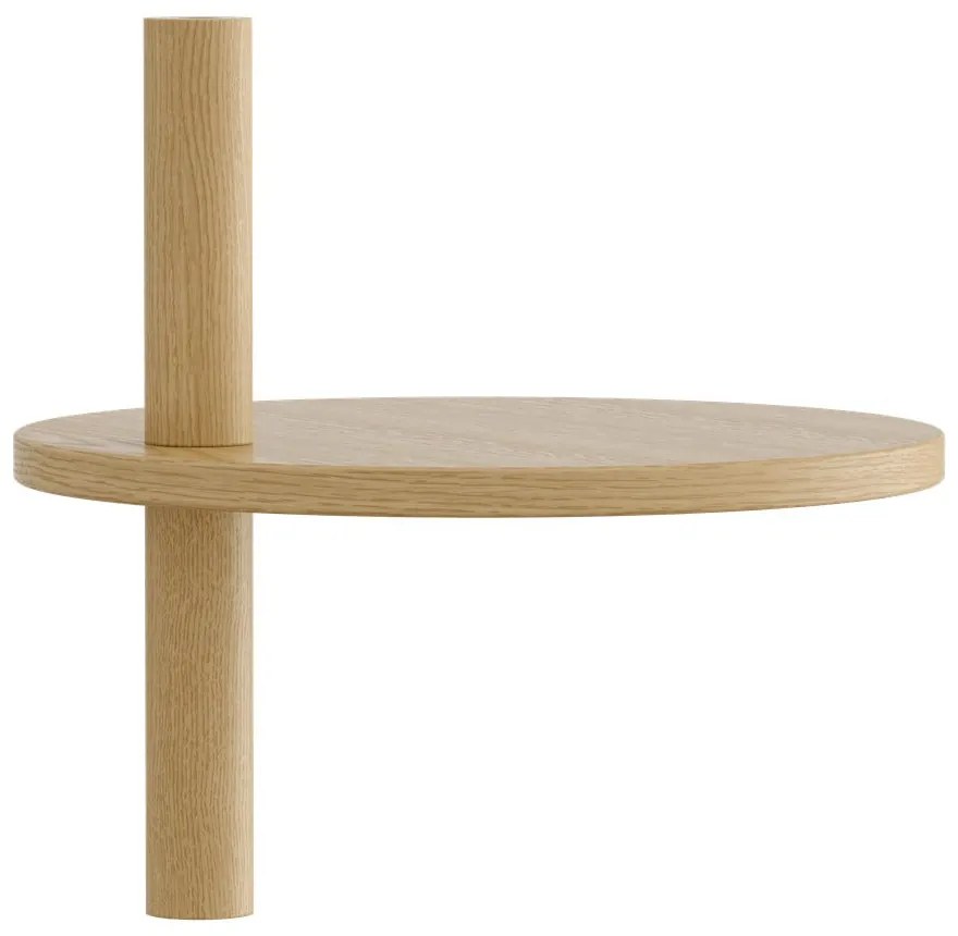 Componentă pentru un sistem modular de rafturi în culoare naturală cu aspect de lemn de stejar 35x18 cm Stories – UMAGE