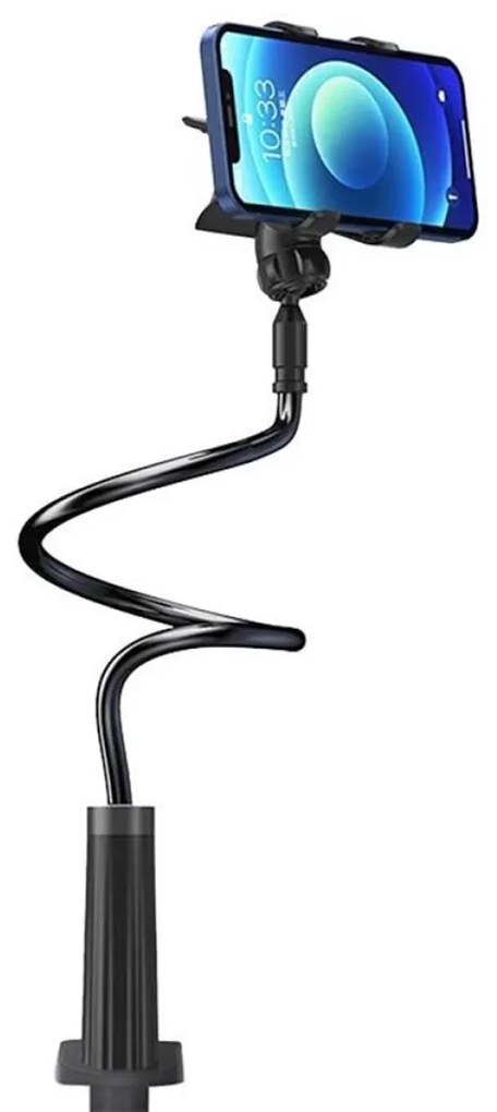 Suport de telefon brat flexibil de 90cm, fixare cu clips,negru UGREEN