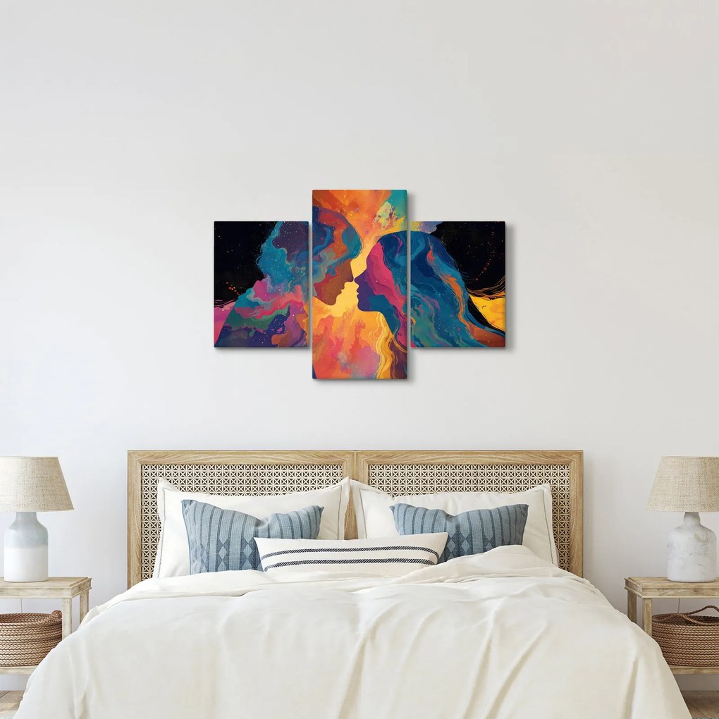 Tablou - Dragoste cosmică (90x60 cm)