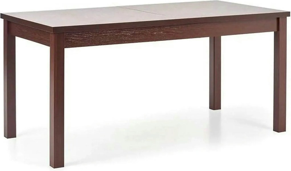 Masa extensibila MAURYCY, nuc inchis, PAL, 118/158x75x75 cm