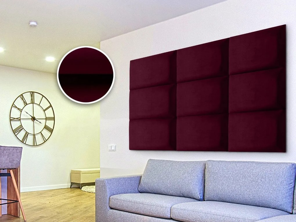 Panou tapițat Soundless 40x30 cm (sfeclă). Promo -6%. 1068523
