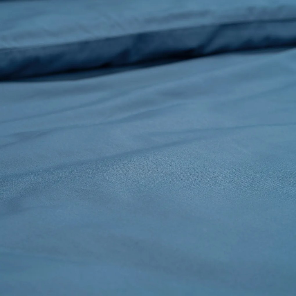 Lenjerie de pat din satin 4Home Sea Blue, 140 x 220 cm, 70 x 90 cm