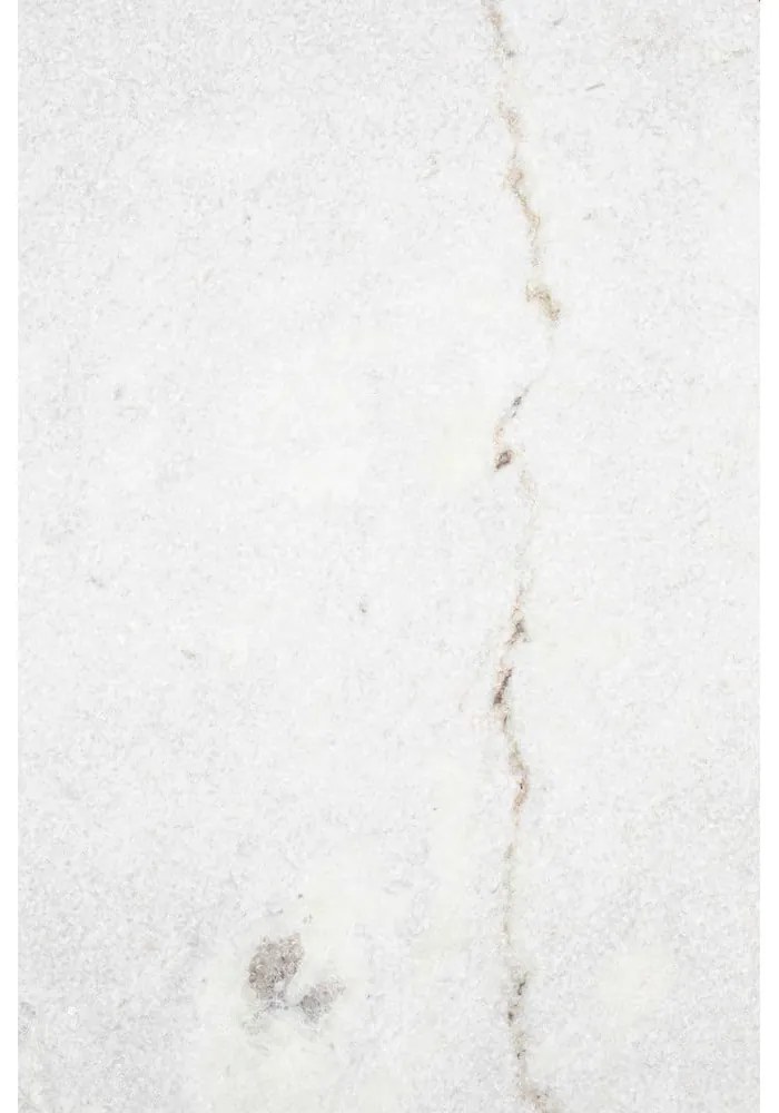 Măsuță de cafea albă/aurie rotundă cu blat din marmură ø 70 cm Timpa – White Label