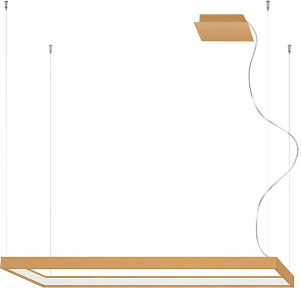 Thoro Lighting Tuula lampă suspendată 1x50 W auriu TH.167