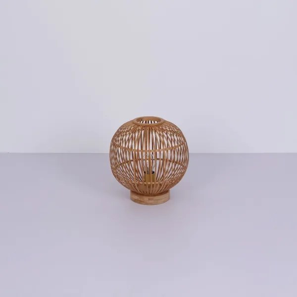 Lampă de masă HILDEGARD 1xE27/60W230V bambus Globo 15368T