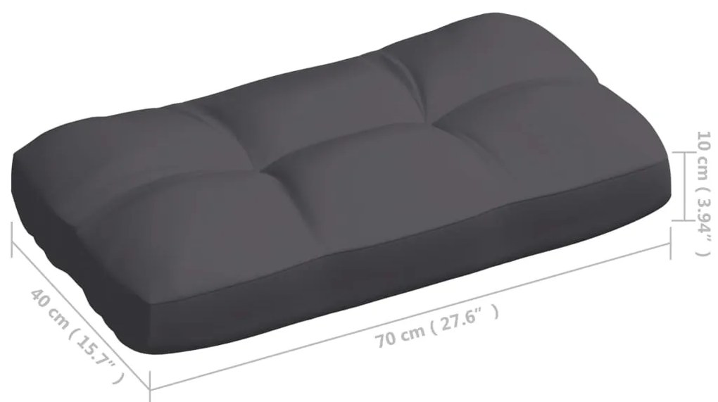 Perne pentru canapea din paleti, 7 buc., antracit 7, Antracit