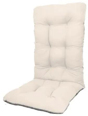 Perna pentru scaun de casa si gradina cu spatar, 48x48x75cm, culoare alb