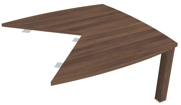 Extensie birou Verno+ 141,4 x 141,4 cm, diagonal, nuc