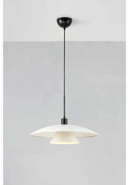 Lustră pe cablu MILLINGE 1xE27/40W/230V alb Markslöjd 108430