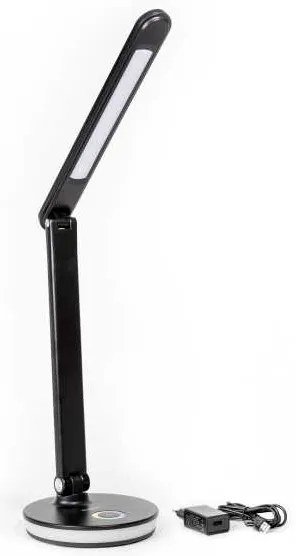 Lampă de masă Platinet 12 W, iluminare RGB + USB, negru