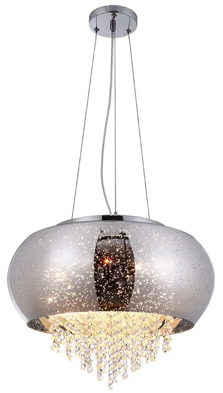 Suspensie STARLIGHT Milagro Modern, E14, Crom, ML3790, Polonia