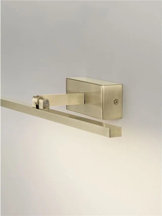 Aplica de perete LED baie IP44 MAREL auriu