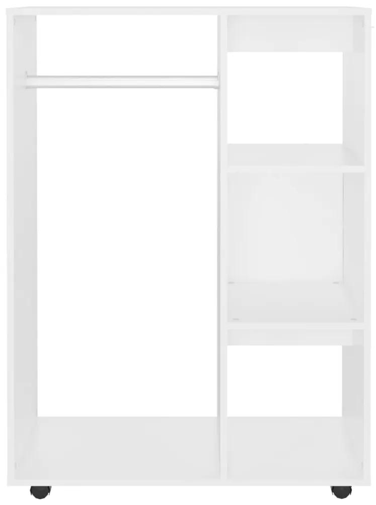 Sifonier, alb, 80x40x110 cm, PAL Alb, 1
