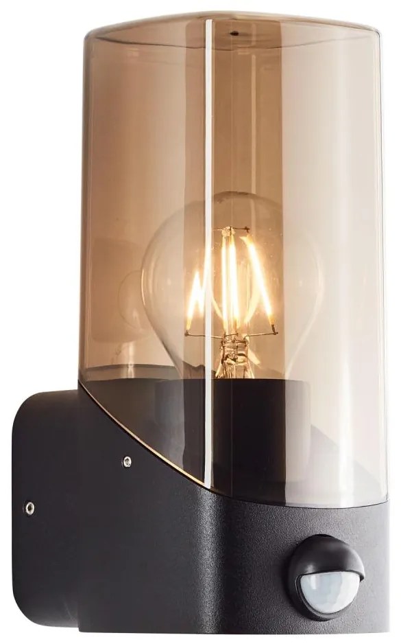 Aplică de exterior with a sensor Brilliant MINOU 1xE27/10W/230V IP44