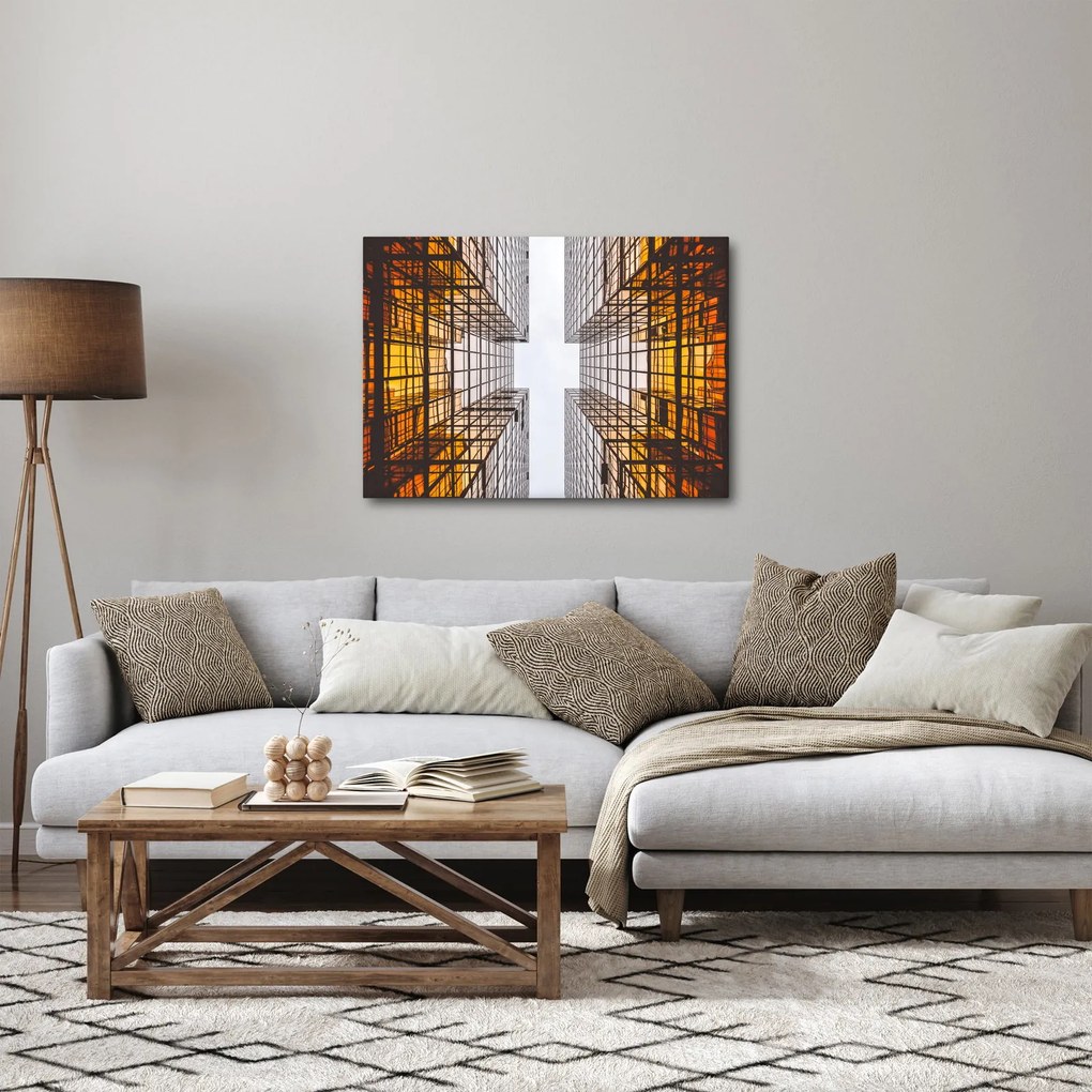 Tablou cu zgârie norii (70x50 cm)