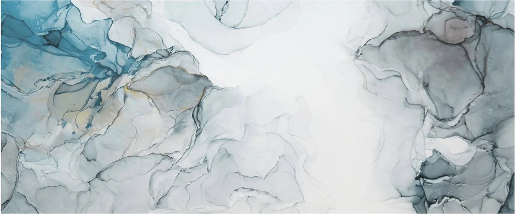 Tablou - Marmură albastră (120x50 cm)