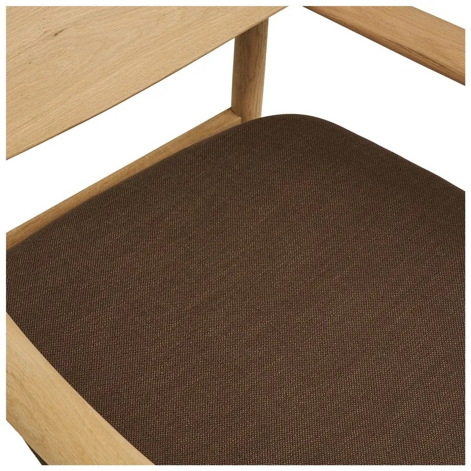 Fotoliu cu taburet maro Olvera – House Nordic