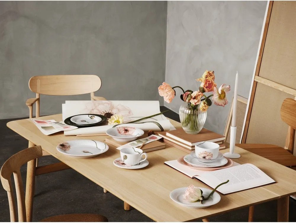 Ceașcă albă din porțelan 380 ml Hammershøi Poppy – Kähler Design