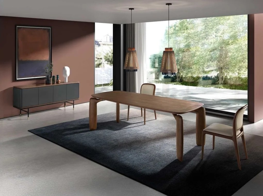 Scaun modern stil avangardist Cream