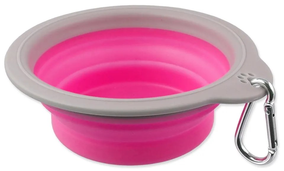 Bol de călătorie pentru câini din plastic ø 15 cm Dog Fantasy – Plaček Pet Products