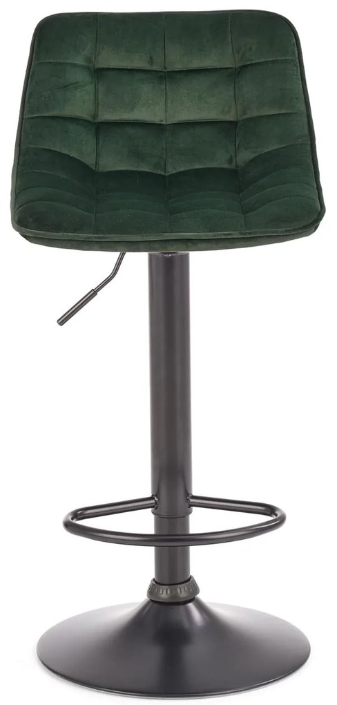 Scaun tip bar Hertha (verde închis). 1039568