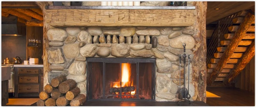 Tablou - Vatră (120x50 cm)