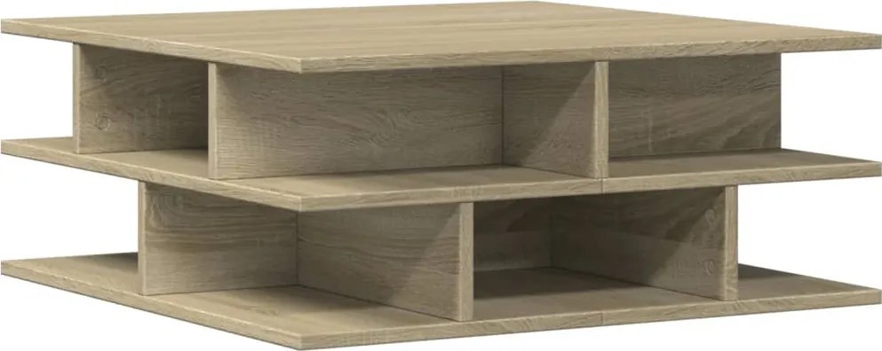 vidaXL Măsuță de cafea, stejar Sonoma, 70x70x29 cm, PAL