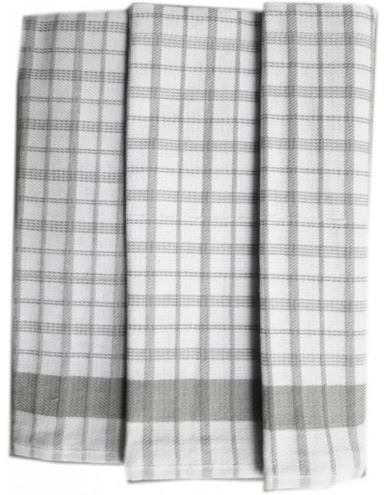 Prosop de bucătărie în carouri Egypt – Set 3 bucăți