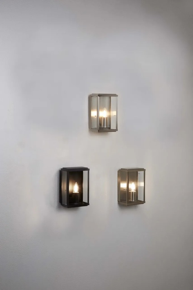Aplica de perete exterior stil clasic IP44 Box 8204BK SRT