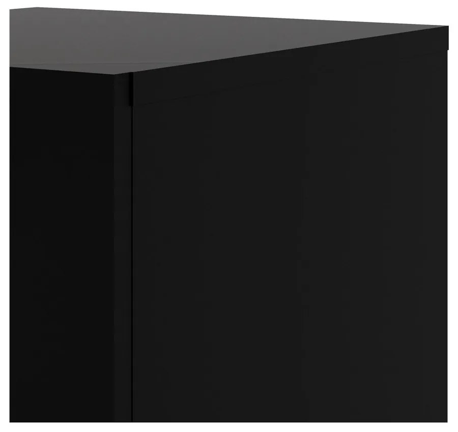 Noptieră neagră Pepe - Tvilum