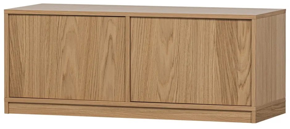 Bibliotecă modulară în culoare naturală cu aspect de lemn de stejar 217x243 cm Modulair – vtwonen