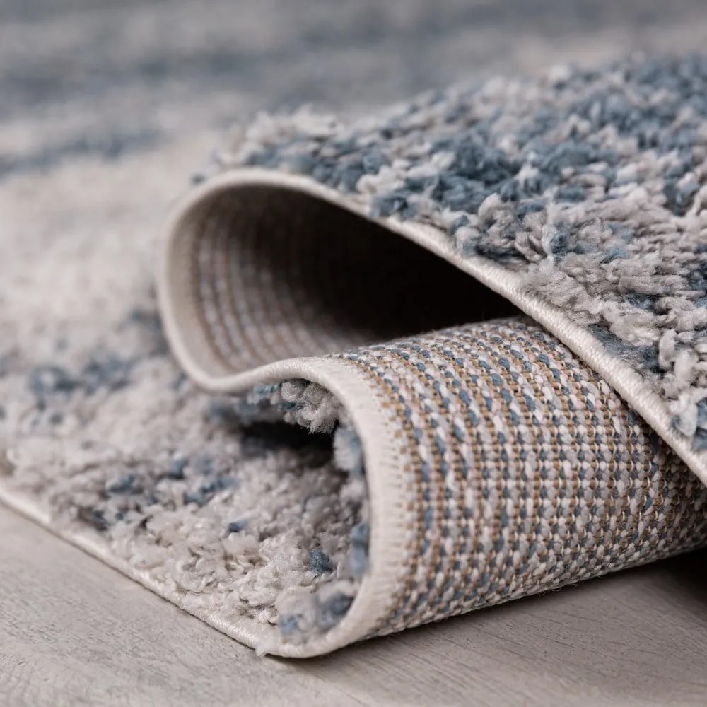 Covor albastru 120x170 cm Dune Ombre – Flair Rugs