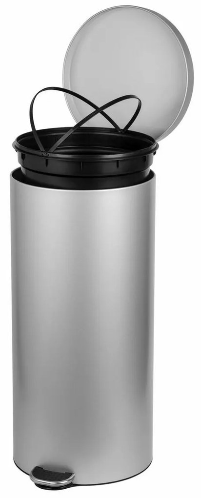 Alda Coș de gunoi cu pedală Freedom Fresh 30 l,gri, 30 l