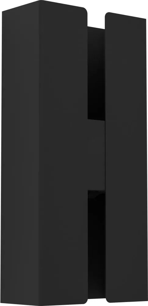 Eglo 902018 - Aplica LED de exterior BRISCOLA 2xLED/4W/230V IP44 negru