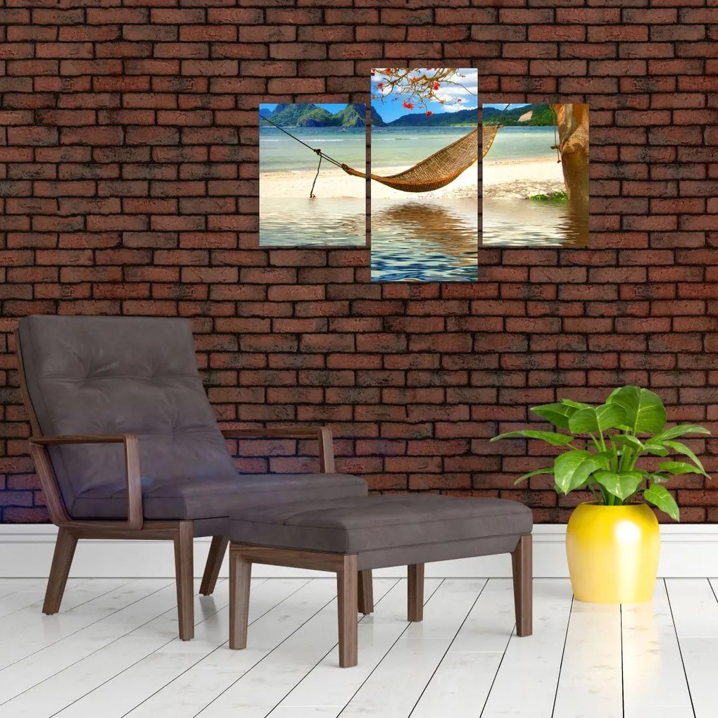 Tablou - Relax la plajă (90x60 cm)
