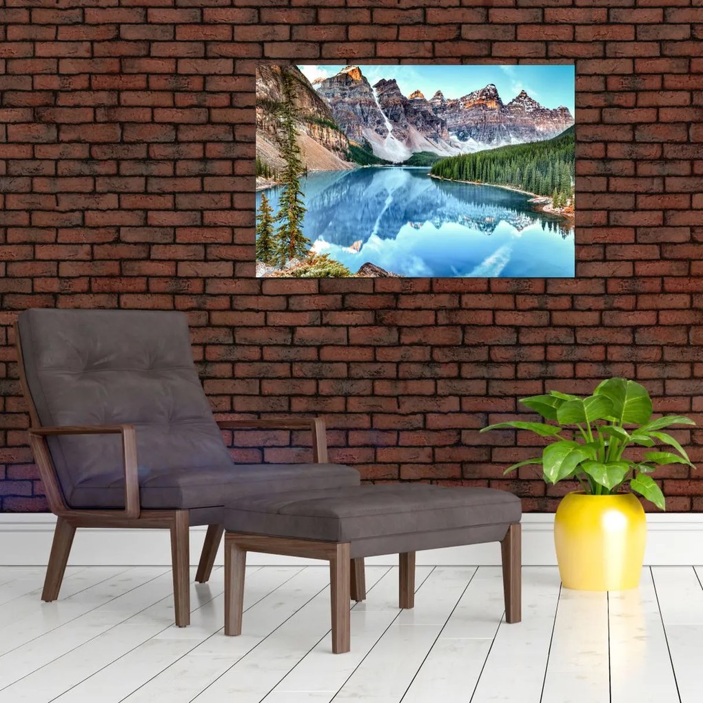 Tablou - Lacul Moraine (90x60 cm)