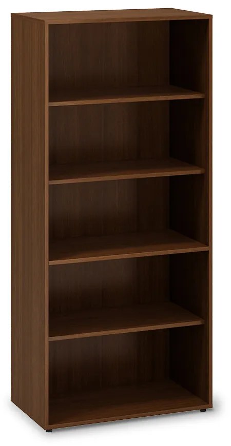 Dulap înalt ProOffice 80 x 45 x 178 cm, nuc