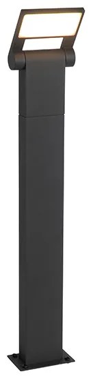 Stâlp modern pentru exterior antracit 60 cm cu LED IP54 - Zane