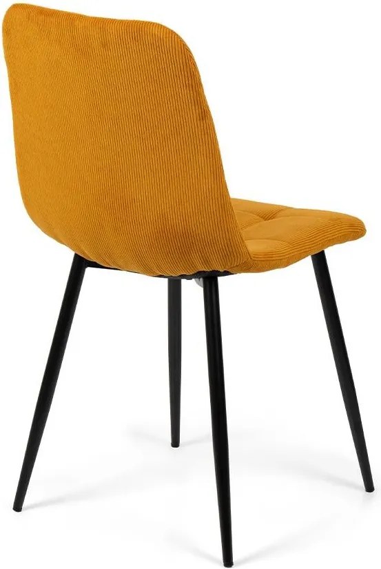 Set - 4 scaune de dining AVENBERG ARDEN - Galben