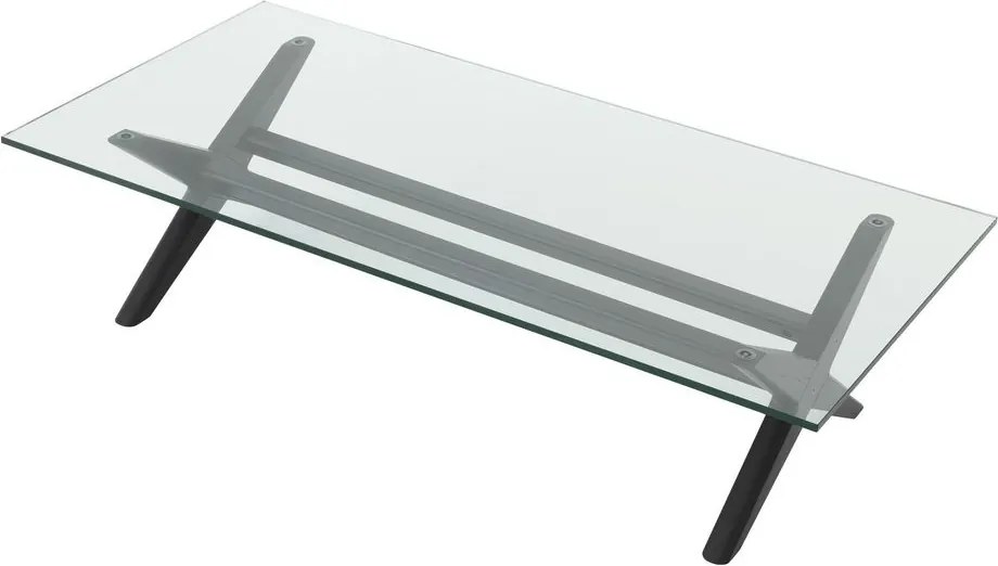 Masuta de cafea design elegant LUX Maynor, lemn negru 114499 HZ