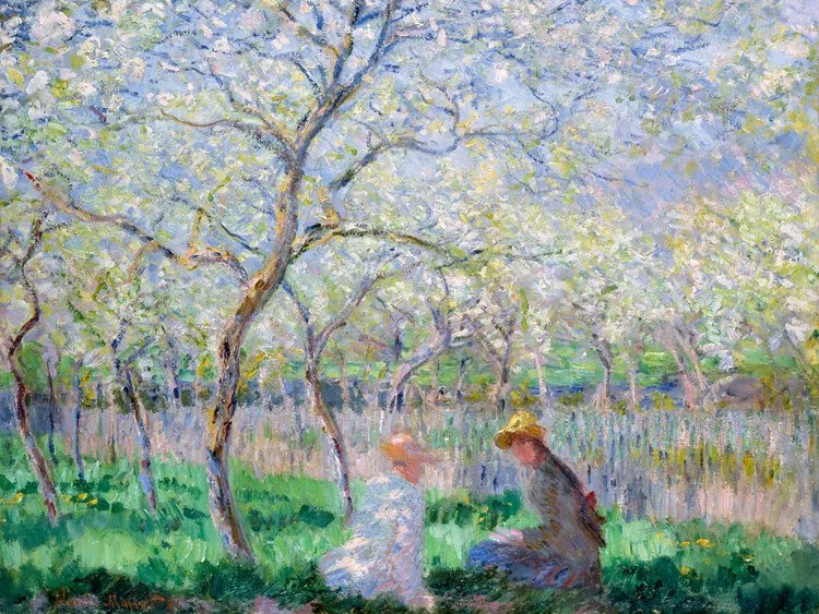 Reproducere Springtime (1886), Claude Monet