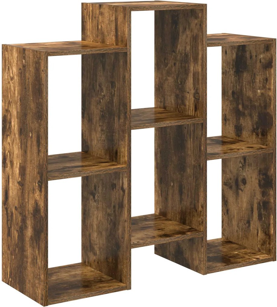 vidaXL Bufet Stejar fumuriu 90 x 30 x 90 cm