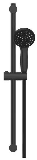 Set de dus cu bara Grohe Vitalio Start 100 negru mat 2 tipuri de jet