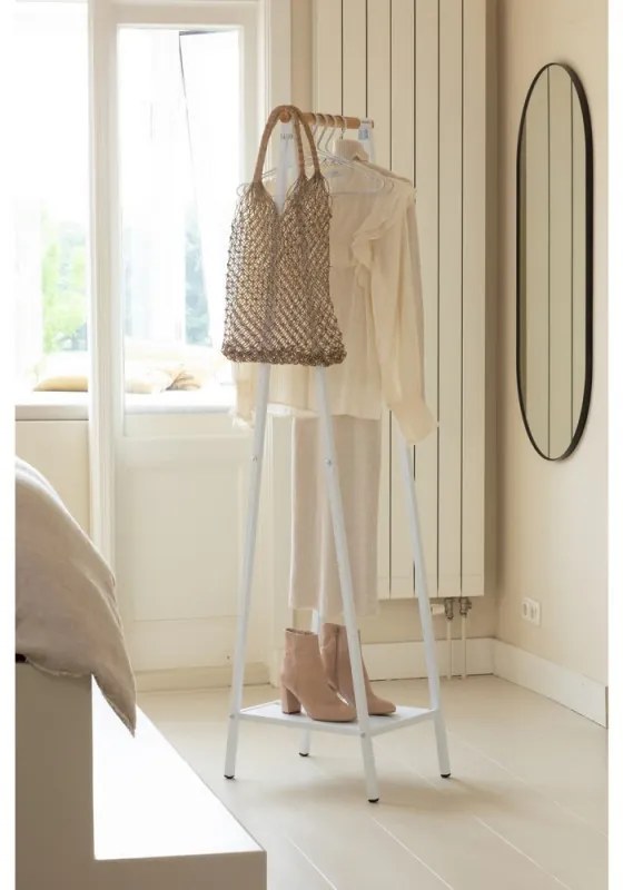 Suport multifunctional pentru haine Brabantia Linn 1008930, Otel, Alb